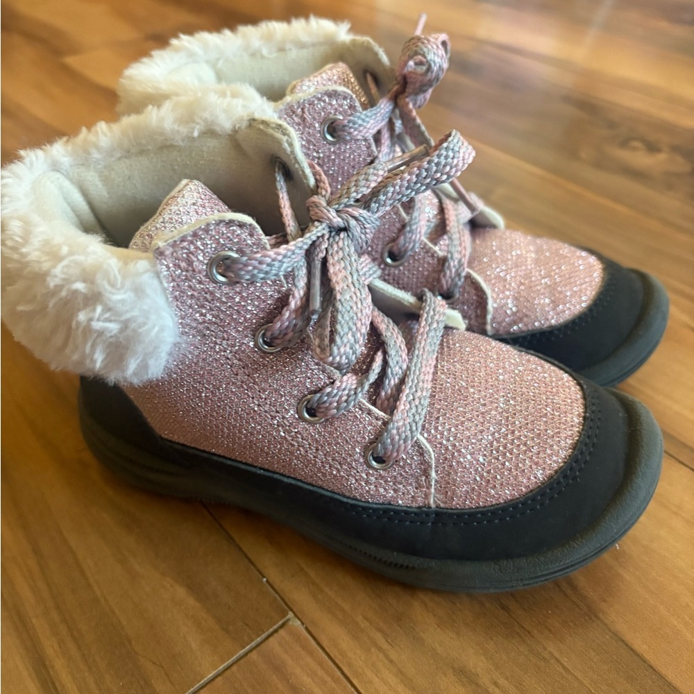 OshKosh B'gosh Glittery Pink Kids Boots